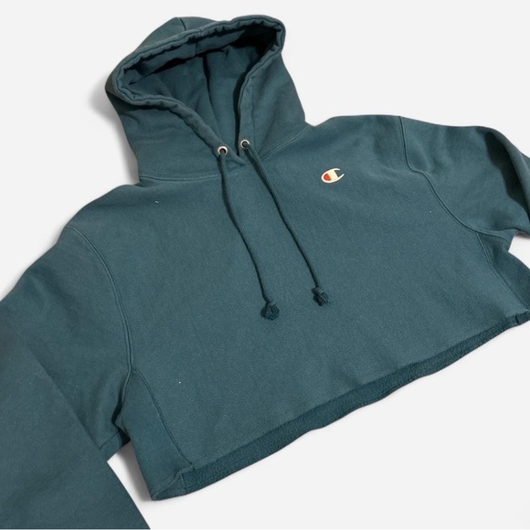 Champion Turquoise Pullover Hoodie - Picture 2 of 3